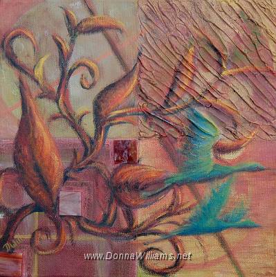 Letting Go.jpg - Acrylic on stretched canvas Size: 30 x 30cm  Original sold 