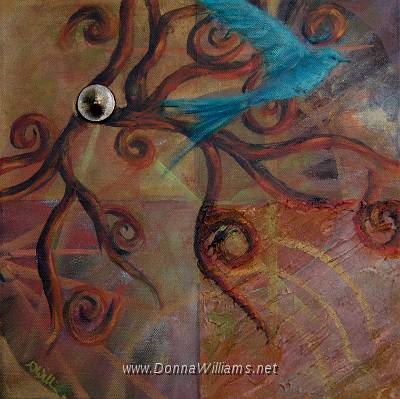 Peace.jpg - Acrylic on stretched canvas Size: 30 x 30cm  Original sold 